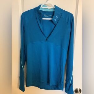 Under Armour Qualifier Run 2.0 ½ Zip (Men’s Small) but would fit women SM/MD